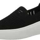 Skechers Women's Court Break-Heat Breaker Sneaker, Black, 8.5
