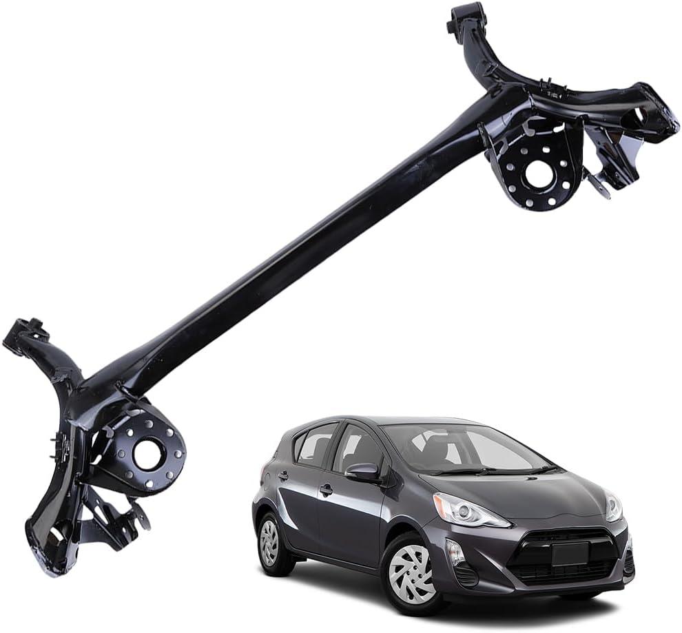Rear Subframe Crossmember Axle Beam Compatible for Toyota Prius C 2012-2018 Yaris 2005-2016 Scion XD 2007-2014, Rear Suspension Crossmember 4211052331 4211052332 4211052260 4211052261