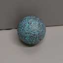 Everydecor Metal Decorative Sphere for Home Decor - Decorative Balls for Shelves, Centerpiece Bowls, Bookshelf - Decoration Orbs Accents for Living Room, Bedroom - Vintage Blue Shelf Spheres (3.4 Inch)