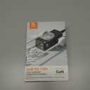 75W PD GaN3 Wall Rapid Charger Extension Cord with 3 U.S. AC Outlets and 1 Watch Wireless Charger, 2 USB-A Ports and 3 USB-C Ports, 9-in-1 Adapter for Office, Bedroom and Home