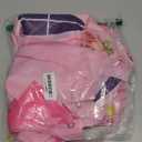 3D Princess Castle Photo Door Banner Pink Castle Party Decorations Princess Themed Birthday Hanging Backdrop With Paper Chains Fringe Curtain Pink Photo Booth Props for Girls Birthday Baby Shower