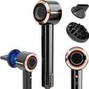 CINOSTAR Hair Dryer, Fast Drying Blow Dryer with Diffuser, with 110, 000RPM Brushless Motor&Ionic Technology No Heat Damage, Lightweight for Women and Travel, Low Noise, Black Rose Gold