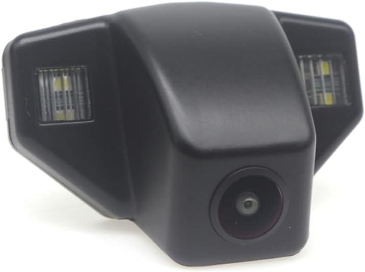 AHD/CVBS Car Rear View Camera's Fisheye Lens License Plate Lamp-Camera with RCA Cable & Vehicle Camera for Honda CRV High-Definition/Odyssey New FIT Hatchback & Backup Camera (CVBS)