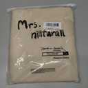 Mrs.Naturall Beige Curtains 54 Inch Long for Bedroom,Room Darkening 80% Blackout Thermal Insulated Black Out Curtains 54 in Length 2 Panels Set