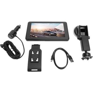 7 Inch Portable Car Stereo LCD Navigation with, Auto Voice Control, Universal Fit for Carlife, MP5, and Screen Casting