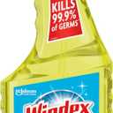 Windex Multipurpose Cleaner Disinfectant Spray Bottle, Packaging Designed to Prevent Leakage and Breaking, Surface Cleaning Spray, Citrus Fresh Scent, 23 Fl Oz