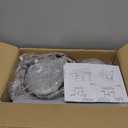 Elevated Dog Bowls Stand for Large Dogs, 5 Adjustable Height Metal Raised Dog Bowl Stand 3 Food Water Bowls and Slow Feeder Bowl with Non-Slip Feet