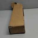 Refrze Curtain Rods for Windows 48 to 84 Inch, 1"Black Curtain Rod Industrial Wrap Around,Adjustable Heavy Duty Blackout Curtain Rods for Ceiling,Bedroom,Outdoor Patio