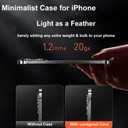 for iPhone 17 Pro Case Compatible with MagSafe, Built-in 3 Ways Kickstand & Strong Magnetic, Frameless Carbon Fiber Bump Texture, Minimalist Borderless Slim Case for iPhone 17 Pro (Black)