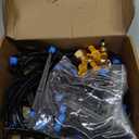 HIRALIY 100ft Drip Irrigation Kit Plant Watering System 8x5mm Blank Distribution Tubing DIY Automatic Irrigation Equipment Set for Garden Greenhouse Flower Bed Patio Lawn