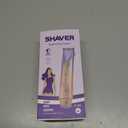 Bikini Trimmer for Women - 2 in 1 Dual Head Bikini Shaver, Painless Electric Razors for Silk Skin, Ceramic Blade, Waterproof Wet & Dry Use Body Hair Removal for TripPurple