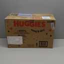 Huggies Size 1 Diapers, Snug & Dry Newborn Diapers, Size 1 (8-14 lbs), 256 Count (4 Packs of 64), Packaging May Vary