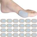 Chiroplax Foam & Fabric Bunion Cushions Protector Pads Patch Cover Bandage Hallux Valgus Tailor's Bunionette Relief Blister Chafing Rubbing Waterproof (24 Count)