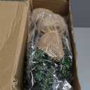 Yinder Tabletop 12 Pcs Mini Christmas Tree 7.87 Inch Artificial Mini Xmas Miniature Pine Christmas Tree with Linen Base for Xmas Holiday Decorations Indoor Home Kitchen Dining Table