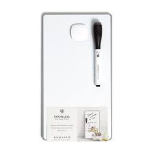 U Brands Frameless Magnetic Dry Erase 5.5"x10"