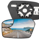 Driver Side Mirror Replacement for Ford Fusion 2011 2012 - Left Side Mirror Glass, Rear View Mirrors Glass with Power Heated