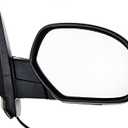 ZAPOSTS Rearview mirror Replacement Fit for 2007-2013 for Chevy Silverado 1500 2500 HD 3500 HD for GMC Sierra 1500 2500 HD for GMC Yukon/Yukon XL 1500 Power Heated Manual Fold Right Side View Mirror