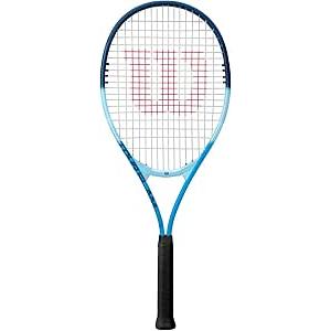 Wilson Tour Slam Lite Tennis Racket, Made With V-Matrix Technology Great For Beginners, Provides Exceptional Forgiveness & Rebound Energy, Colour: Blue
