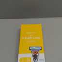 Amazon Basics 5-Blade MotionSphere Men's Razor with Dual Lubrication and Precision Trimmer, 17 Piece Set, 1 Handle & 16 Cartridges, Black