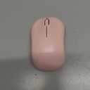 TECKNET Wireless Mouse for Laptop, 2.4G Silent Computer Mouse Quiet Click with 5 DPI Levels,Contoured Grip,Small Portable 30 Months Battery Cordless Mice for PC, Chromebook, Mac - Pink