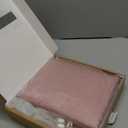 Ling's moment Dusty Rose Wedding Table Cloths in Velvet-Like Fabric, 9ft x 11ft, Fits 4ft/6ft Rectangular/Round Sweetheart&Head Table for Wedding Reception, Bridal Shower, Birthday Decoration