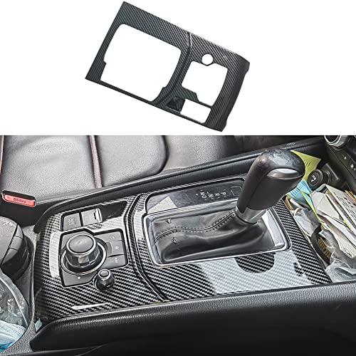 AOKIO Interior Center Console Gear Shift Panel Cover Trim for Mazda CX5 CX-5 Accessories 2017 2018 2019 2020 2021 2022 2023 2024 2025 (for Automatic Transmission)
