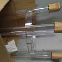 Modway Casper Modern Acrylic Counter Bar Stool in Clear - Fully Assembled