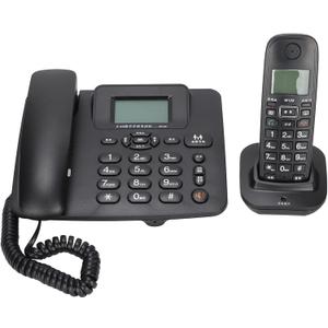 Expandable Corded/Cordless Phone System with Answering Machine for Home Office