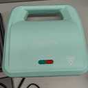 Bakers Friend Mini Donut Maker Machine for Home, 6 x 3'' Mini Doughnut Maker Machine, Donut Maker for Kids, Maquina Para Hacer Donas, Donut Baking Pan, Donut Party, Aqua