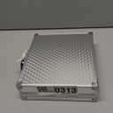 EAST Brand 3.5X 420mm Working Distance Optical Glass Surgical Binocular Loupes and LED Head Light Lamp with Filter Aluminum Box Style (Silver)