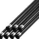 7pcs Izzo Golf Black Plastic Golf Club Tube