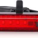 Bike Tail Light Rechargeable - USB Rechargeable LED Bike Tail Light - Rear Red Bike Light for Night Riding, Flashlight Back Bicycle Taillights