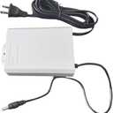 12V 2A Mini UPS Battery Backup, 3600 5400mAh Router UPS Uninterruptible Power Supply for CCTV Camera, 8.7 Feet US Cord AC to DC Back up Rechargeable Power Adapter (3600)