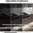 ZSLAIFU 5V LED Strip Lights, White USB LED Light Strip, 3.28FT Dimmable Cob LED Strip Light, High Brightness Short LED Strip for Display Cabinet, Living Room, TV Lights