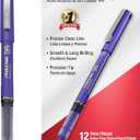 Pilot Precise V5 Rollerball Pens, Extra Fine Point 0.5 mm Purple Pen, Purple, Pack of 12