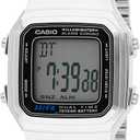 Casio Men's Vintage A178WA-1A Silver Stainless-Steel Quartz Watch with Grey Dial
