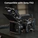 SmallRig Half Cage for Sony FX2, with Removable Top NATO Rail, Quick Release Plate for Arca, Modular Design Compatible with Original XLR Handle, for DJI RS 3 / RS 3 Pro/RS 4 / RS 4 Pro Gimbal - 5591