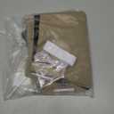 LazBlinds 100% Blackout Door Curtain, No Tools No Drill Cordless Blinds for Windows, Thermal Insulated UV Protection Privacy Window Curtains for French Door Front Door(26''W x 68''H, Beige, 1 Panel)