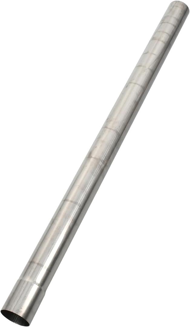 409 Steel 3'' Inch OD Straight Exhaust Pipe Mandrel Tubing Pipe 48" / 4 Ft Long Custom Fitment For Exhaust System