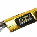 Design Engineering Heat Sheath GOLD  1" I.D. x 36" High-Temperature Line Sleeving | Reflects Radiant Heat up to 800F