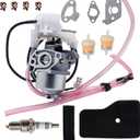 Carburetor Kit Fit for Honda EU2200i EU2200it EB2200iTA EU2200iTA EU2200iTA1 EU2200iTA2 EU2200iTA3 Inverter Generator Replace for 16100-ZDJ-D01 With Air Filter Kit