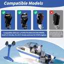 Transom Saver Motor Toter, Outboard Motor Support, Fits 75/90/115/200/225/250/300HP 4-Stroke Engines