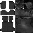 Floor Mats for 2018-2024 Chevrolet Equinox/GMC Terrain, Trunk Mat and Backrest Mat All Weather TPE Protector for Chevrolet Equinox Accessories