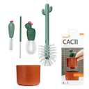 Boon Cacti Bottle Cleaning Brush Set, Terracotta , 4 Piece Set