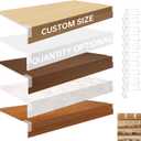 5 Pcs Custom Size Wire Shelf Covers for Pantry, Preventing Leakage of Items & Removable, Thickened PVC Wire Rack Covers for Shelves Kitchen Closet Bathroom Office Shelving