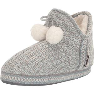 MUK LUKS Women's Amira Slipper Blue Rib  XL-11/12