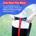 Flag Football Belts, 14 Player Flag Football Set with 42 Flags for Kids Youth and Adults Training Equipment