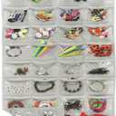 Simple Houseware Hanging Jewelry Organizer 80 Pocket, Grey