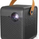 WEMAX Dice Outdoor Portable Projector, 3 Hours Battery, 700 ANSI Lumens Native 1080p, 4K Mini Movie Projector, Mobile Theater, WiFi Bluetooth HDMI USB, Dolby Audio DTS-HD, Auto Focus, Auto Keystone