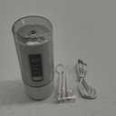 Water flossers for Teeth,irrigator Dental,Water Picks for Teeth Cleaning and flossing,IPX7 Waterproof & USB Rechargeable,3 Pressure Modes, 220ML Tank & 4 Nozzles for Travel